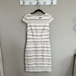 J. Crew Women’s Striped Cap-sleeve Dress - Size 4